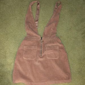 skirt corduroy overalls